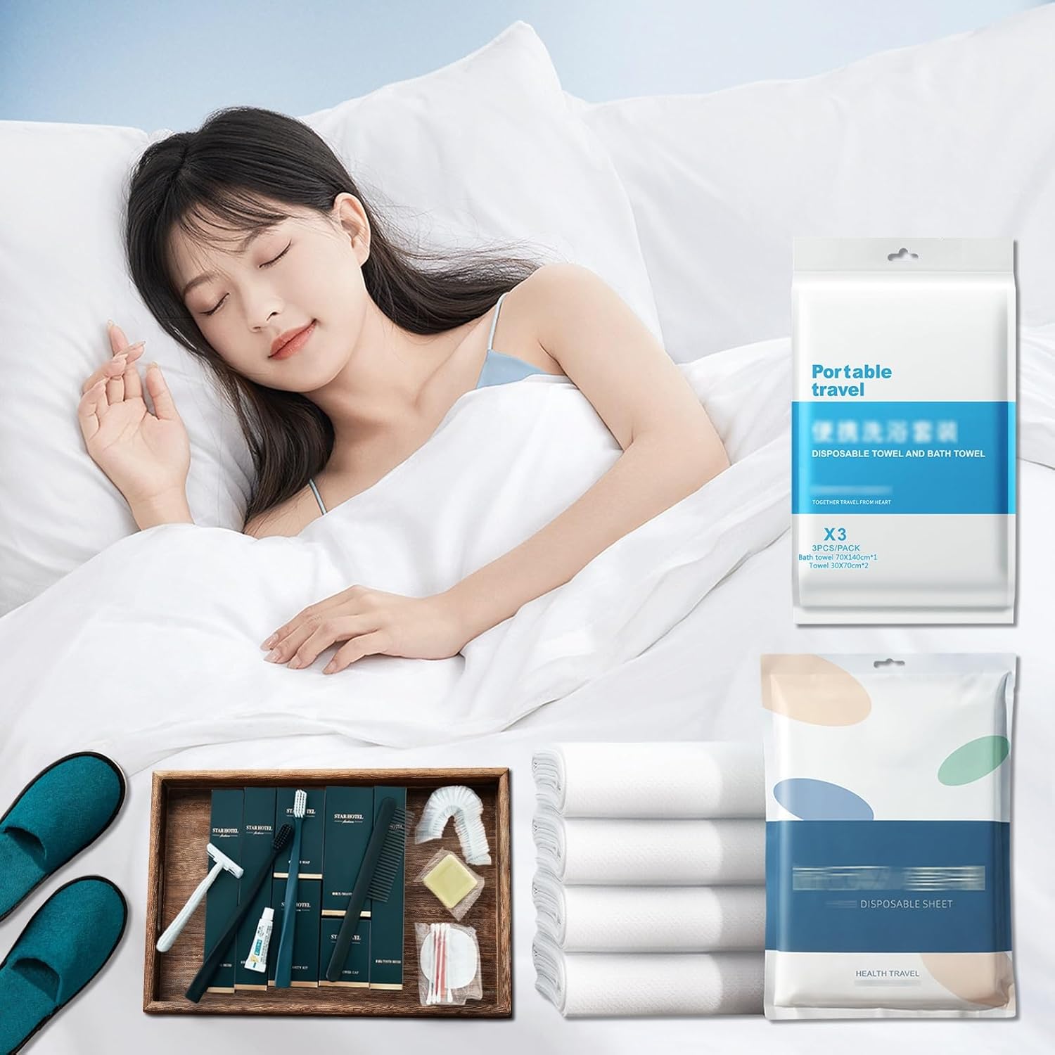 Travel in Comfort with Disposable Bedding