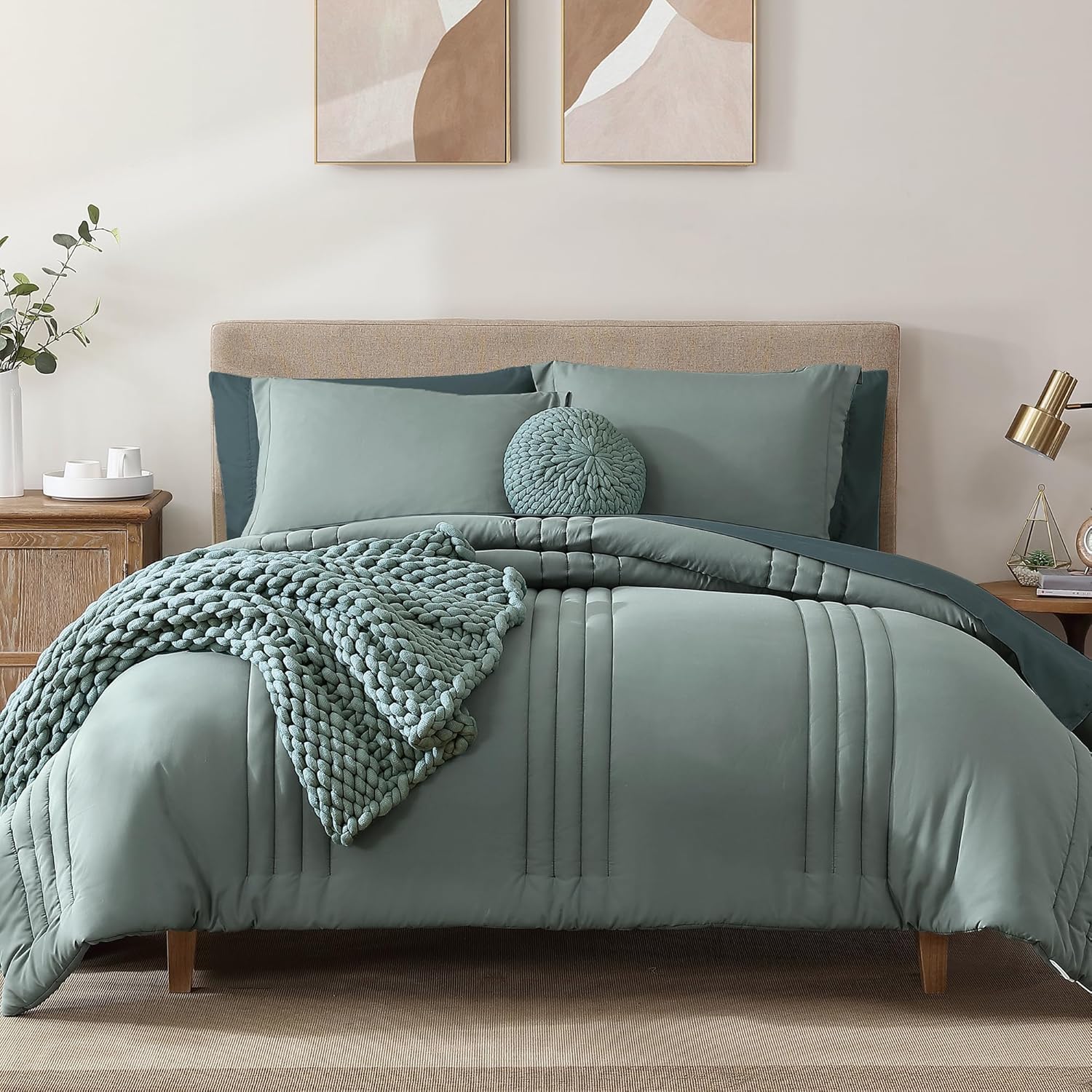 Affordable Cozy Full Size Bedding Set