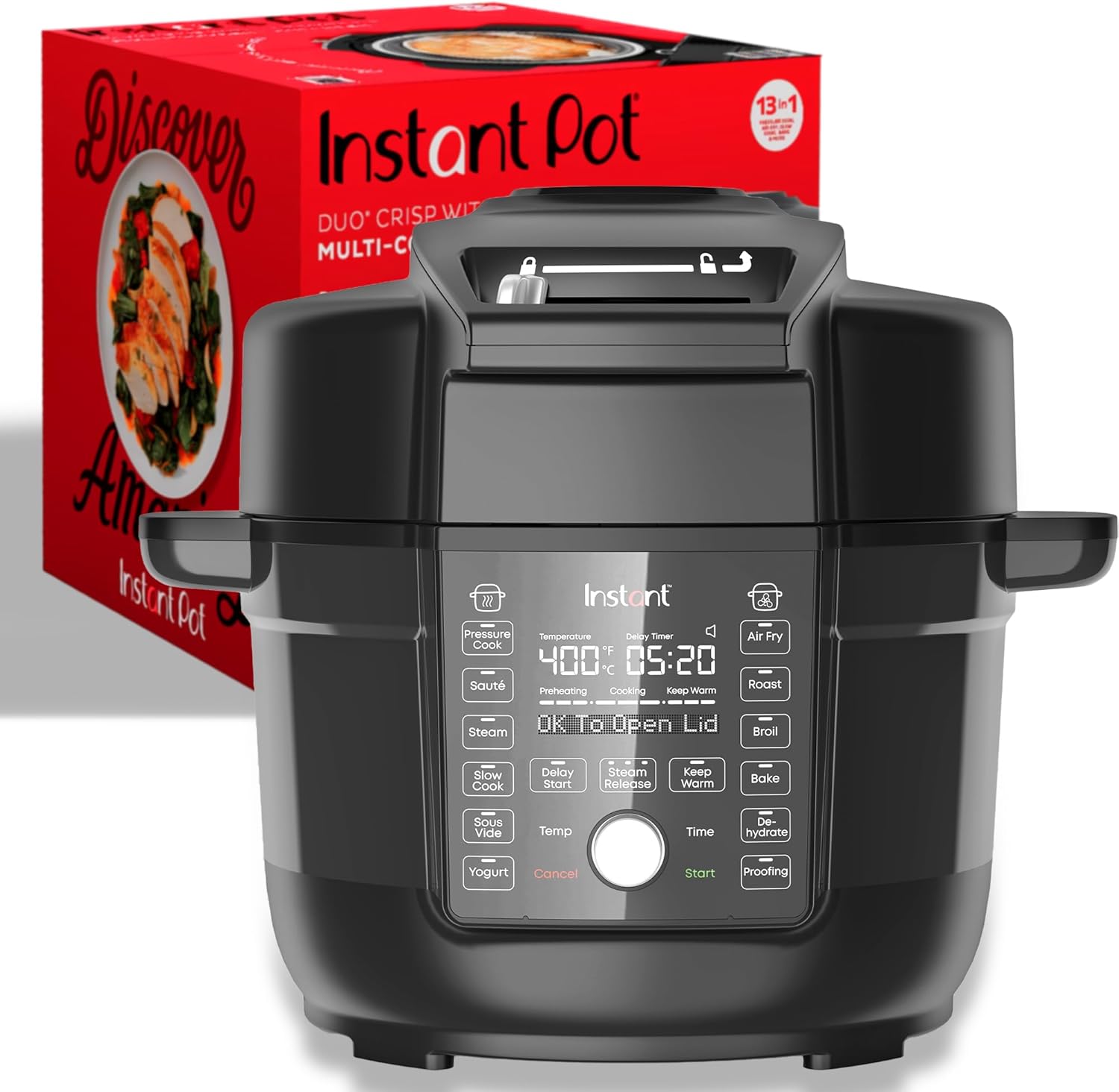 Healthy Cooking with Instant Pot Duo Crisp